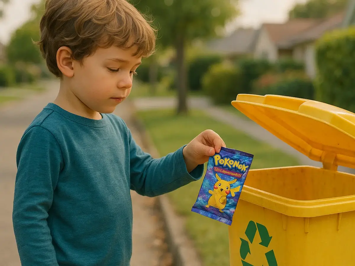 ¿Quién hubiera creído que el Pokémon salvaje más discreto era el reciclaje?